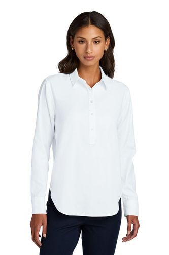 Mercer+Mettle Women's Long Sleeve Modern Oxford Shirt image thumbnail