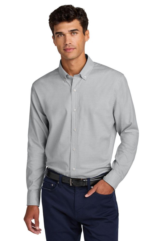 Mercer+Mettle Long Sleeve Modern Oxford Shirt  primary image