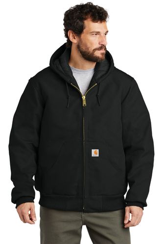Carhartt Quilted-Flannel-Lined Duck Active Jacket image thumbnail