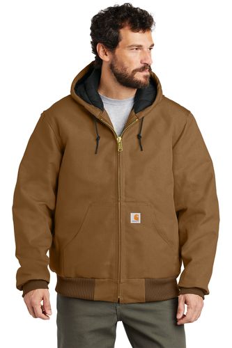 Carhartt Quilted-Flannel-Lined Duck Active Jacket image thumbnail