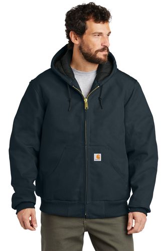 Carhartt Quilted-Flannel-Lined Duck Active Jacket image thumbnail
