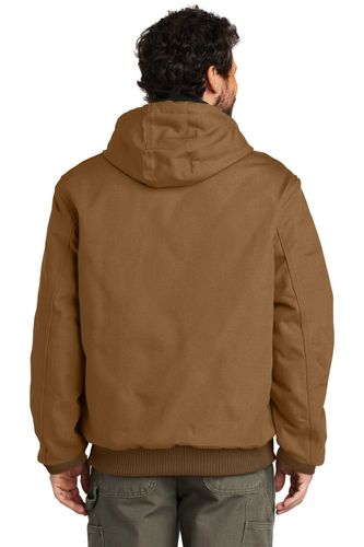 Carhartt Quilted-Flannel-Lined Duck Active Jacket image thumbnail