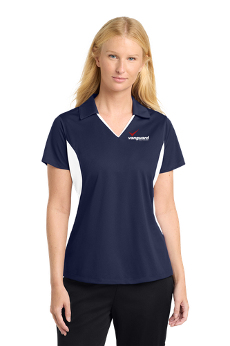 Sport-Tek Ladies Side Blocked Micropique Sport-Wick Polo image thumbnail