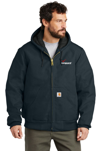 Carhartt Quilted-Flannel-Lined Duck Active Jacket image thumbnail