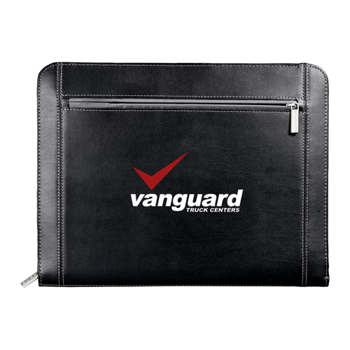 Leather Zippered Padfolios  image thumbnail