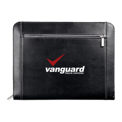Image of Leather Zippered Padfolios 