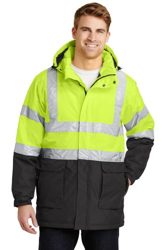 Port Authority ANSI 107 Class 3 Safety Heavyweight Parka image thumbnail