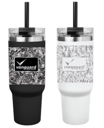 Image of 40 OZ. FULL LASER NAOMI INTREPID STAINLESS STEEL TUMBLER