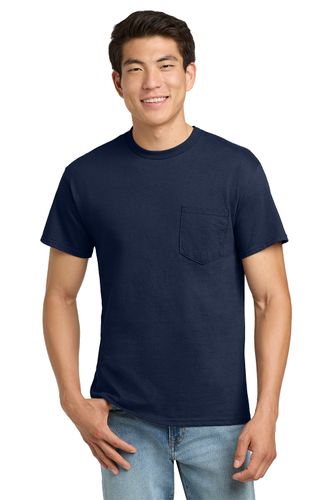 Gildan - Ultra Cotton 100% US Cotton T-Shirt with Pocket. 2300 image thumbnail