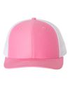 HOT PINK/ WHITE