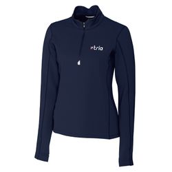 Image of Cutter & Buck Traverse Stretch Quarter Zip Ladies' Pullover [OND]