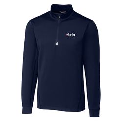 Image of Cutter & Buck Traverse Men’s Stretch Quarter Zip Men's Pullover [OND]