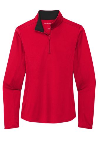 Port Authority Women's Silk Touch Performance 1/4-Zip LK584 image thumbnail