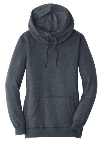 District Women's Lightweight Fleece Hoodie. DM493 image thumbnail
