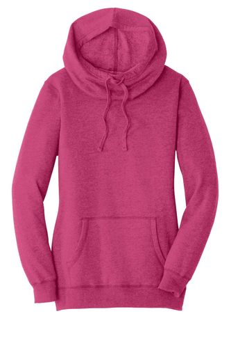 District Women's Lightweight Fleece Hoodie. DM493 image thumbnail