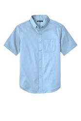 Image of Port Authority Short Sleeve SuperPro React Twill Shirt. W809 