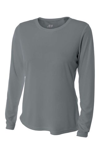 A4 Women's Cooling Performance Long Sleeve Tee A4NW3002 image thumbnail