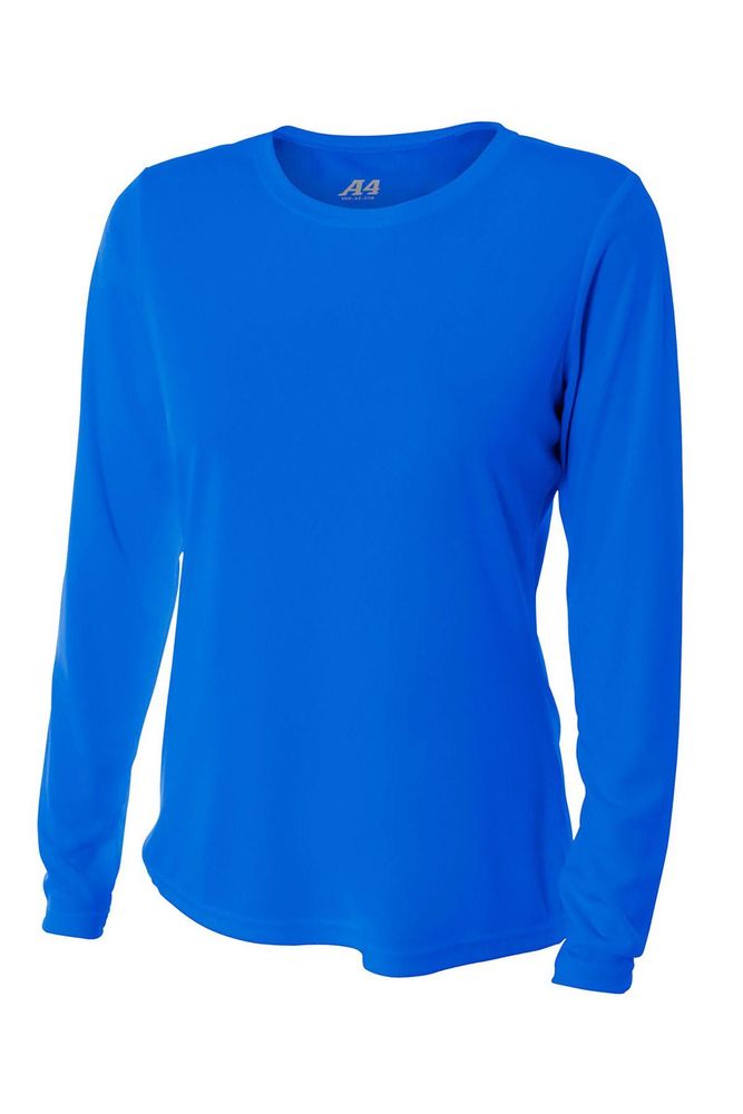 A4 Women's Cooling Performance Long Sleeve Tee A4NW3002 primary image