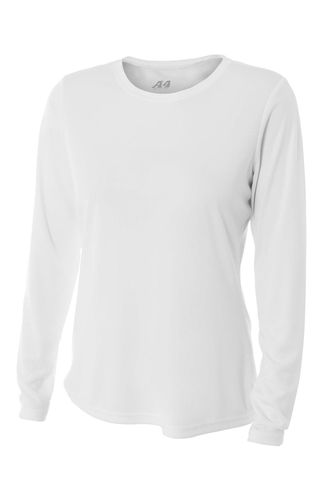 A4 Women's Cooling Performance Long Sleeve Tee A4NW3002 image thumbnail