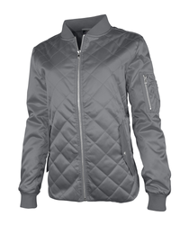 Image of Women's Quilted Boston Flight Jacket