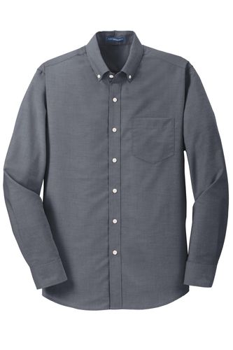 Port Authority Tall SuperPro Oxford Shirt. TS658 image thumbnail