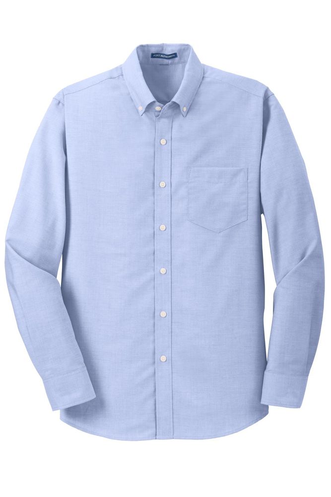 Port Authority Tall SuperPro Oxford Shirt. TS658 primary image