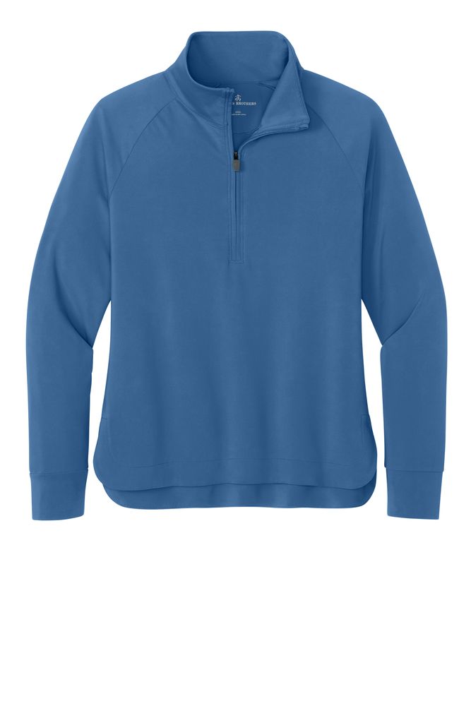 Brooks Brothers Women's Luxe Performance 1/4-Zip BB18215 primary image