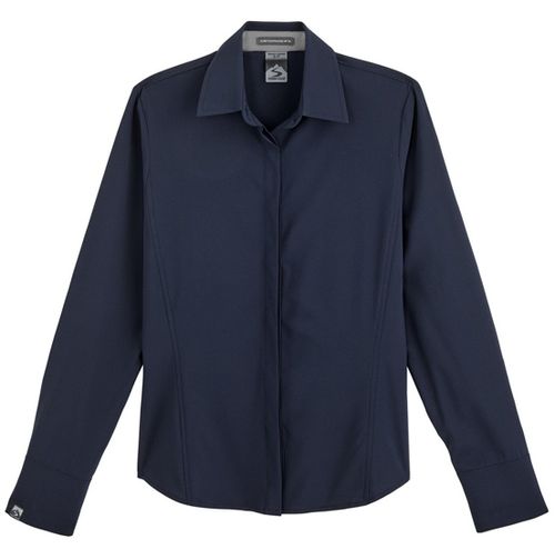 Storm Creek Women's Executive 4-Way Stretch Solid Button Up image thumbnail