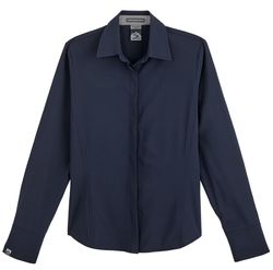Image of Storm Creek Women's Executive 4-Way Stretch Solid Button Up