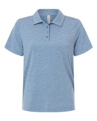 Image of Women's Relay Heathered Stripe Polo - TT125W