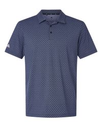 Image of Men's 4-Way Stretch Printed Polo - A716