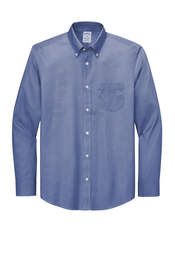Brooks Brothers Tall Wrinkle-Free Stretch Pinpoint Shirt TBB18000 primary image