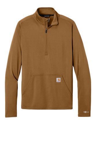 Carhartt Force 1/2-Zip Grid Fleece CT107814 image thumbnail