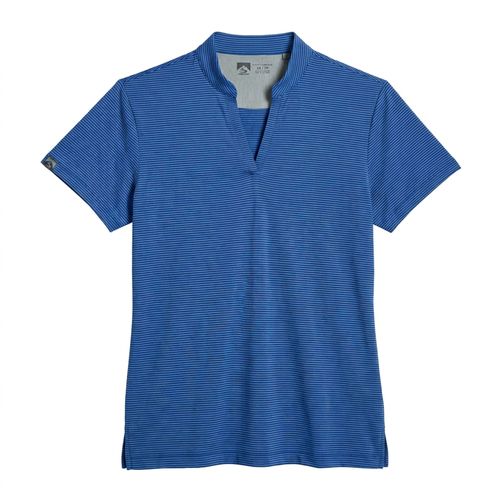 Storm Creek Women's Optimist II Microstripe Short Sleeve Polo image thumbnail