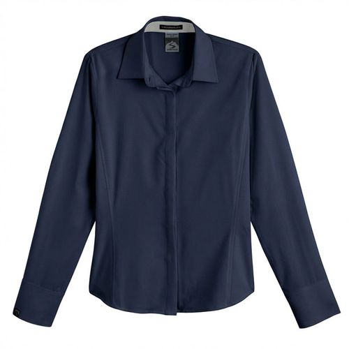 Storm Creek Women's Executive 4-Way Stretch Solid Button Up image thumbnail