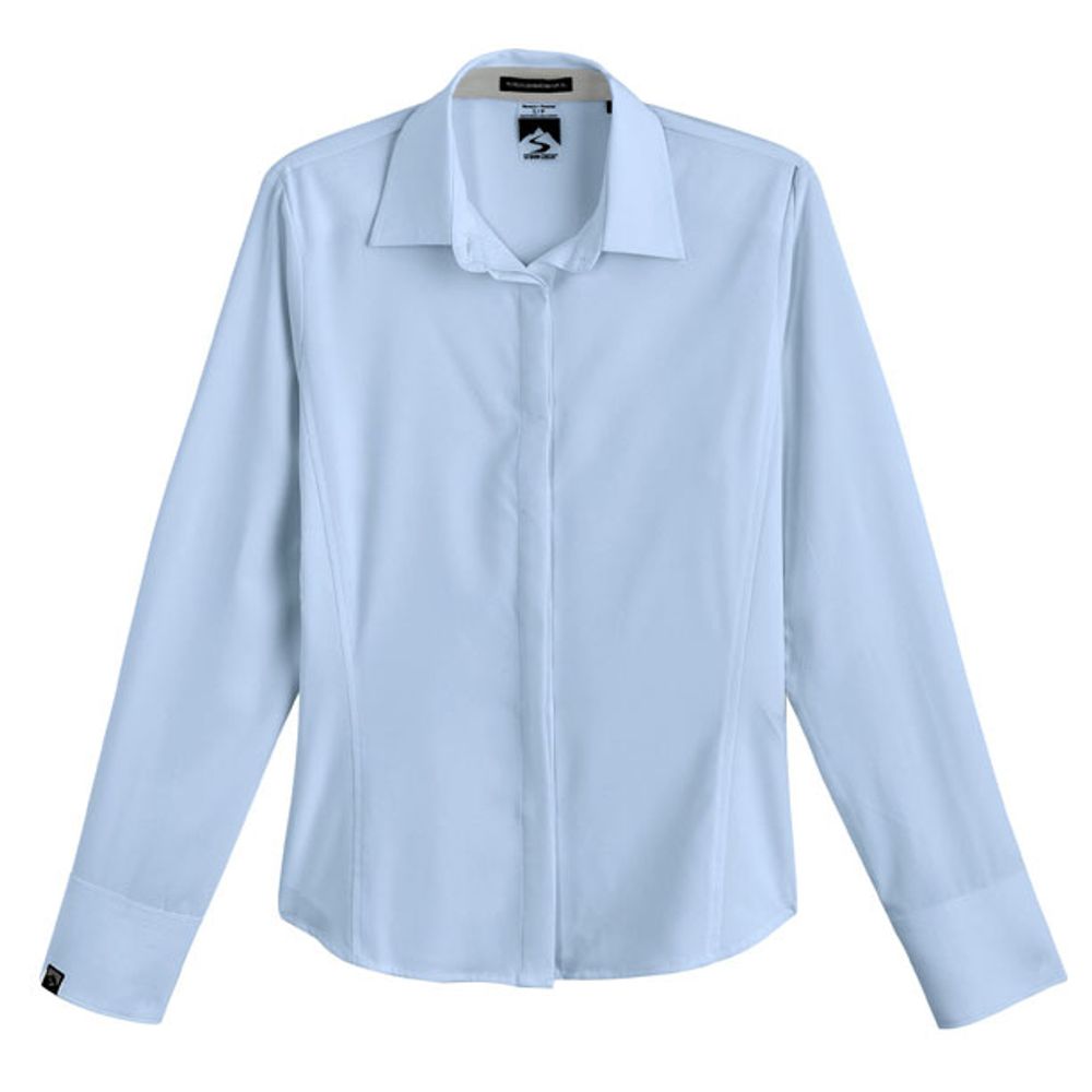 Storm Creek Women's Executive 4-Way Stretch Solid Button Up primary image