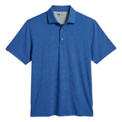 Image of Storm Creek Men's Optimist II Microstripe Short Sleeve Polo