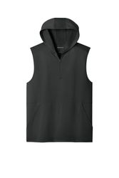 Image of Sport-Tek Sport-Wick Stretch Sleeveless Hooded 1/4-Zip ST858