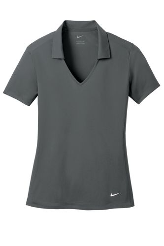 Nike Ladies Dri-FIT Vertical Mesh Polo image thumbnail