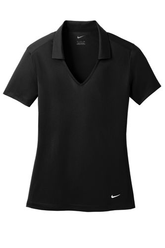 Nike Ladies Dri-FIT Vertical Mesh Polo image thumbnail