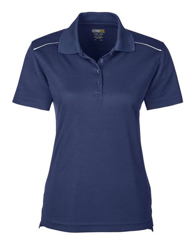  Ladies' Radiant Performance PiquePolo with Reflective Piping image thumbnail