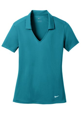 Nike Ladies Dri-FIT Vertical Mesh Polo image thumbnail