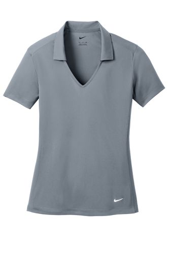 Nike Ladies Dri-FIT Vertical Mesh Polo image thumbnail