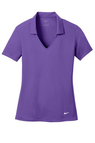 Nike Ladies Dri-FIT Vertical Mesh Polo image thumbnail