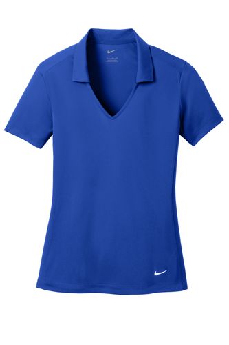 Nike Ladies Dri-FIT Vertical Mesh Polo image thumbnail