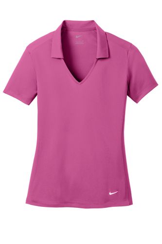 Nike Ladies Dri-FIT Vertical Mesh Polo image thumbnail