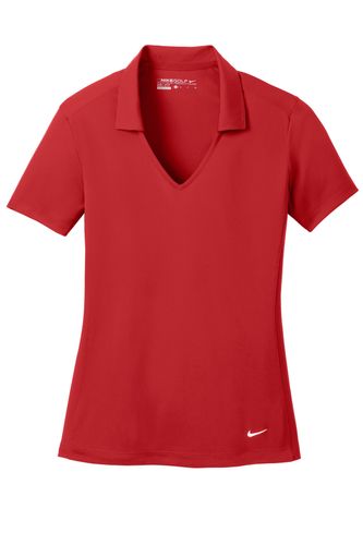 Nike Ladies Dri-FIT Vertical Mesh Polo image thumbnail