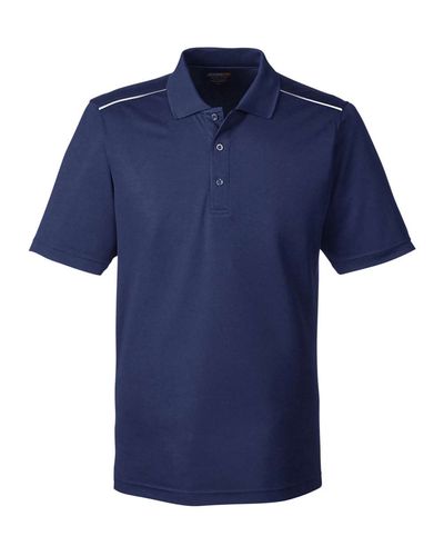 Men's Radiant Performance Pique Polo with Reflective Piping image thumbnail
