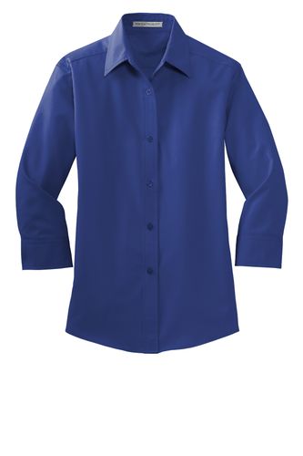 Ladies 3/4-Sleeve Easy Care Shirt image thumbnail