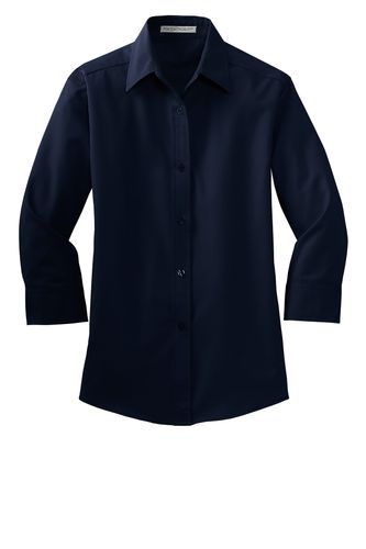 Ladies 3/4-Sleeve Easy Care Shirt image thumbnail